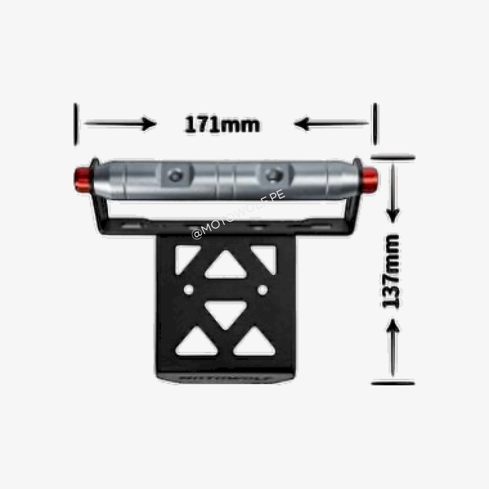 Barra para parabrisas compatible con CFMOTO 450MT