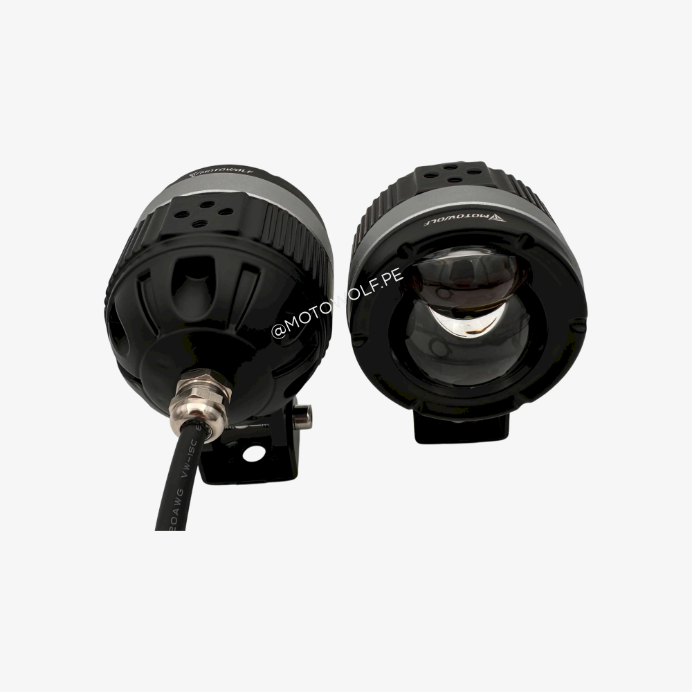 Set de exploradoras dual color con estrobo (Exploradoras, Ramal, Switch) – 9000LM / 98W (2×4500LM / 49W)