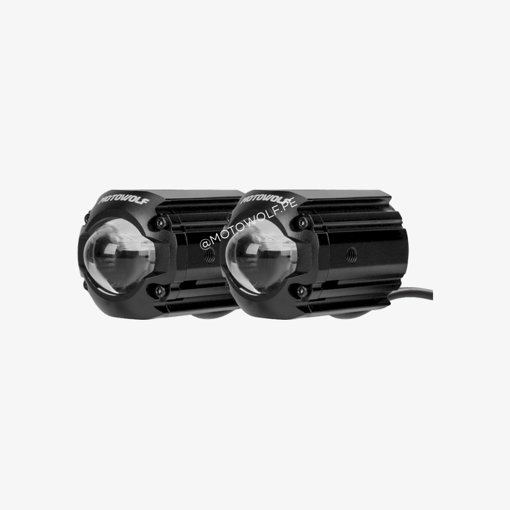 Kit de exploradoras dual color listo para instalar - (Exploradoras, Soportes, Switch, Ramal) - 6000LM / 68W / 12-90V